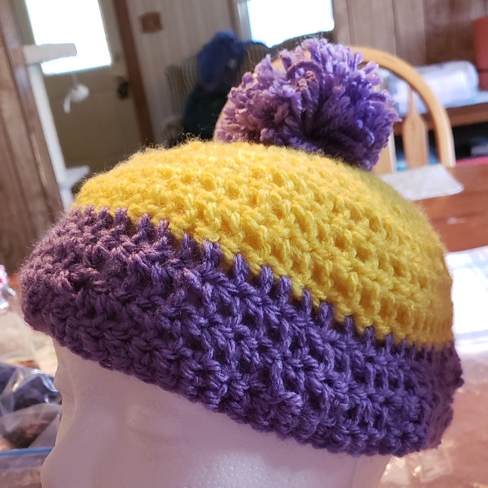 Handmade crochet hat